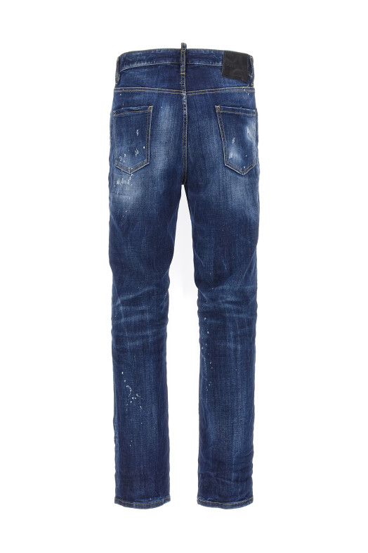 Джинси DSQUARED2 '642' сині S74LB1557S30664470 Джинси DSQUARED2 '642' сині S74LB1557S30664470