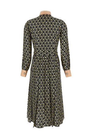 Valentino Garavani 'Toute La V' midi dress Multicolor