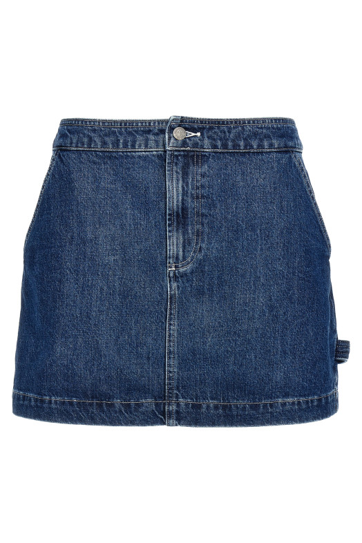 'Christie' mini skirt Blue