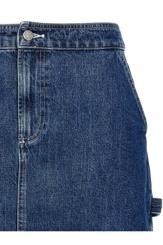 'Christie' mini skirt Blue