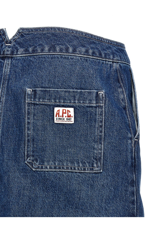 'Christie' mini skirt Blue