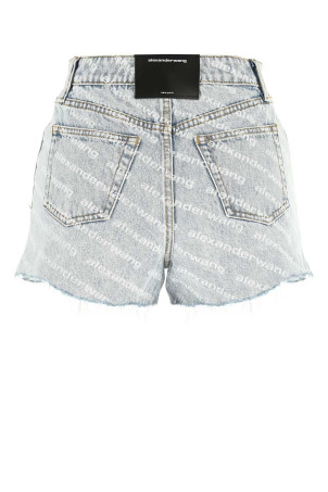 Шорти з принтом з деніму ALEXANDER WANG (4DC2204781) Шорти з принтом з деніму ALEXANDER WANG (4DC2204781)
