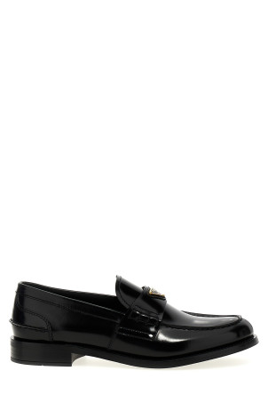 Logo loafers Black