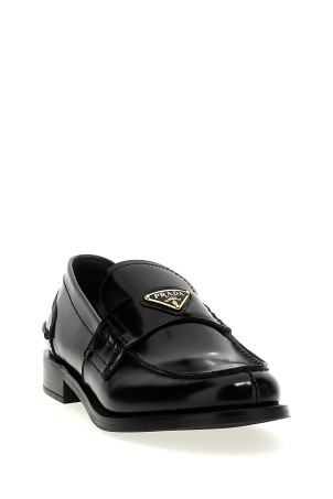 Logo loafers Black