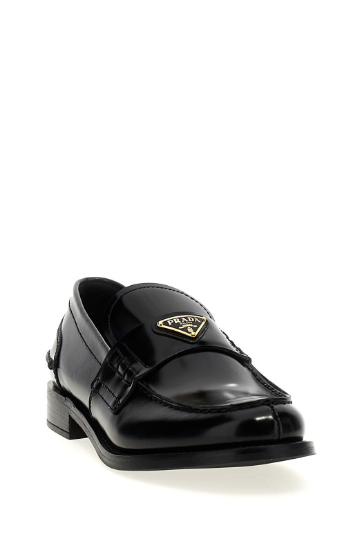 Logo loafers Black Logo loafers Black