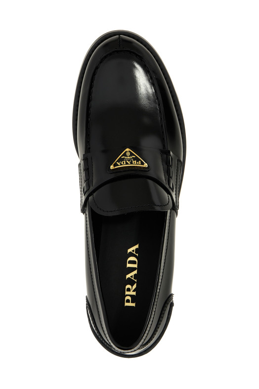 Logo loafers Black Logo loafers Black