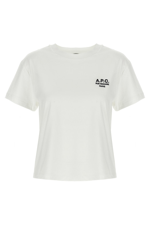 Футболка A.P.C. 'Boxy Rue Madame' Біла COHBMF26389TAE Футболка A.P.C. 'Boxy Rue Madame' Біла COHBMF26389TAE