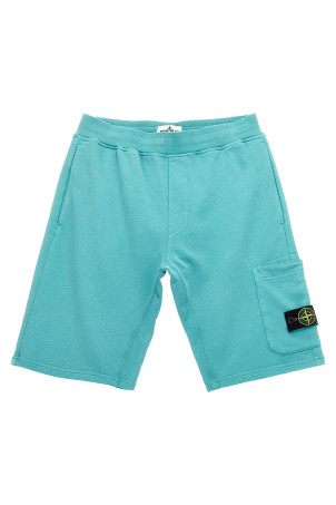 Шорти-бермуди з логотипом СИНІ STONE ISLAND JUNIOR K1S166200006V0042 Шорти-бермуди з логотипом СИНІ STONE ISLAND JUNIOR K1S166200006V0042