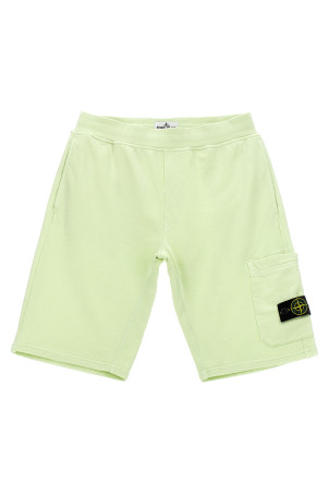 Шорти-бермуди з логотипом Зелені STONE ISLAND JUNIOR K1S166200006V005C Шорти-бермуди з логотипом Зелені STONE ISLAND JUNIOR K1S166200006V005C