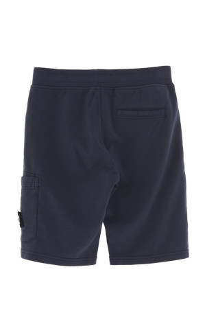 Шорти-бермуди з логотипом Сині STONE ISLAND JUNIOR K1S166200006V0020 Шорти-бермуди з логотипом Сині STONE ISLAND JUNIOR K1S166200006V0020