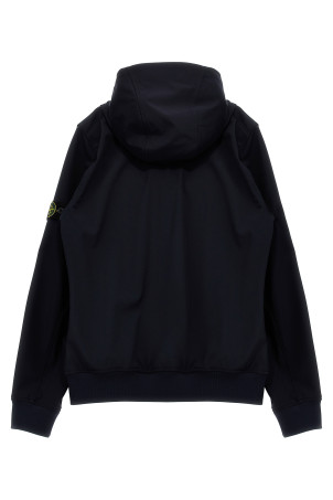 Куртка STONE ISLAND JUNIOR 'Light Soft Shell-R e.dye® Technology' Синя K1S164100002V0020 Куртка STONE ISLAND JUNIOR 'Light Soft Shell-R e.dye® Technology' Синя K1S164100002V0020