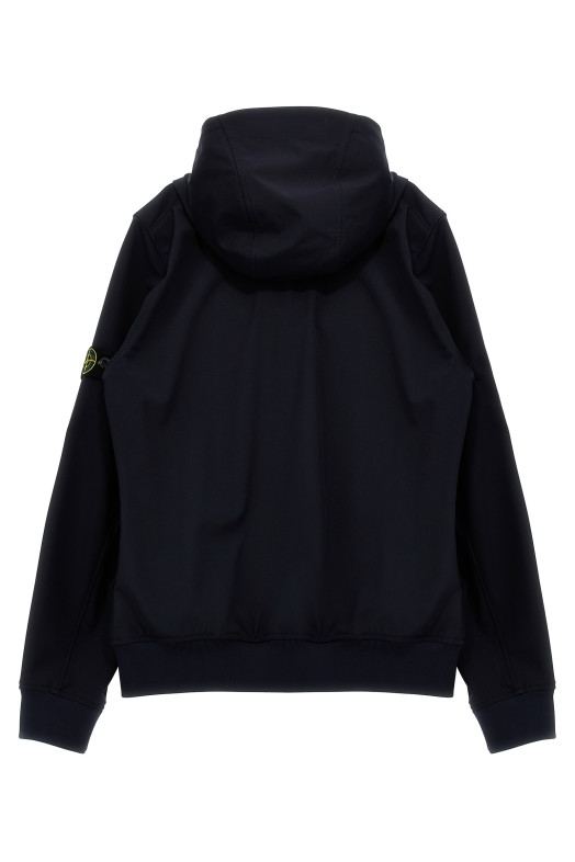 Куртка STONE ISLAND JUNIOR 'Light Soft Shell-R e.dye® Technology' Синя K1S164100002V0020 Куртка STONE ISLAND JUNIOR 'Light Soft Shell-R e.dye® Technology' Синя K1S164100002V0020