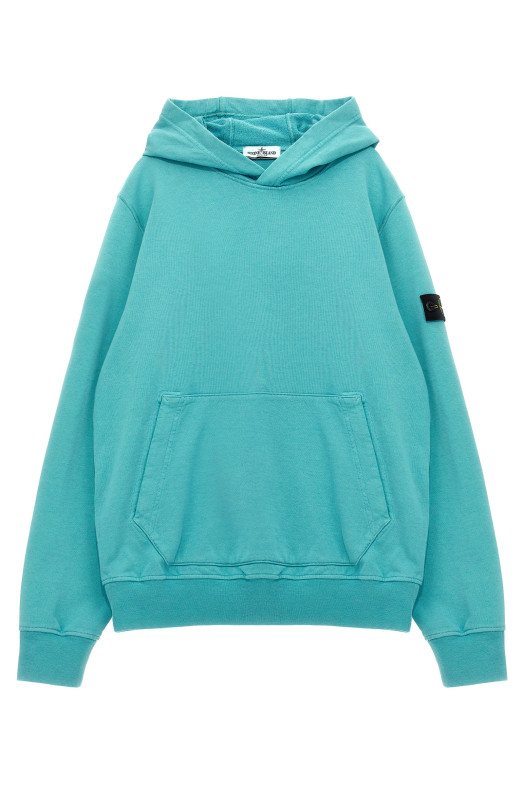 Толстовка з логотипом СИНЯ STONE ISLAND JUNIOR K1S166100012V0042 Толстовка з логотипом СИНЯ STONE ISLAND JUNIOR K1S166100012V0042