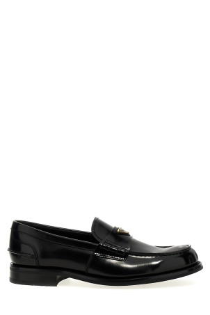 Мокасины с логотипом Черный PRADA 2DB223FX000055F0002 Мокасины с логотипом Черный PRADA 2DB223FX000055F0002