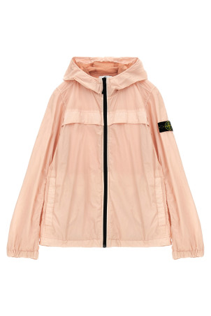 Куртка з капюшоном з логотипом Рожевий STONE ISLAND JUNIOR K1S164100001V0082 Куртка з капюшоном з логотипом Рожевий STONE ISLAND JUNIOR K1S164100001V0082