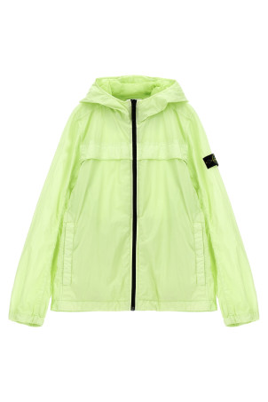 Куртка з капюшоном з логотипом Зелена STONE ISLAND JUNIOR K1S164100001V005C Куртка з капюшоном з логотипом Зелена STONE ISLAND JUNIOR K1S164100001V005C