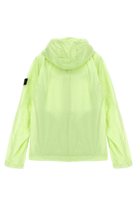 Куртка з капюшоном з логотипом Зелена STONE ISLAND JUNIOR K1S164100001V005C Куртка з капюшоном з логотипом Зелена STONE ISLAND JUNIOR K1S164100001V005C
