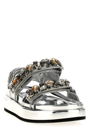 Босоніжки KiraTORY BURCH ' Срібло 164798020 Босоніжки KiraTORY BURCH ' Срібло 164798020