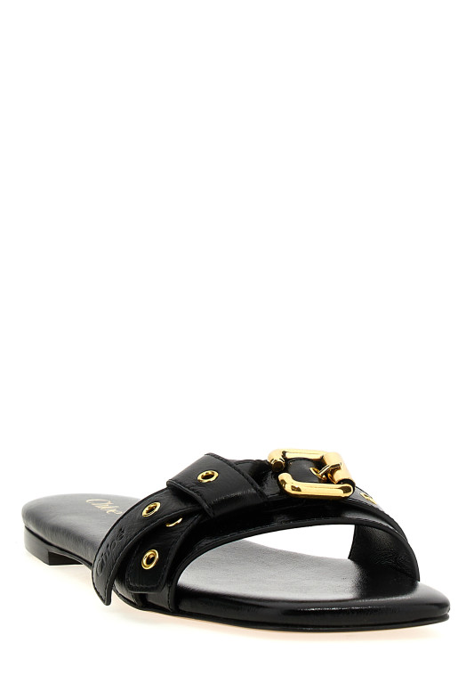 Слипоны CHLOÉ 'Mae' Черный CHC25S08NQJ001 Слипоны CHLOÉ 'Mae' Черный CHC25S08NQJ001