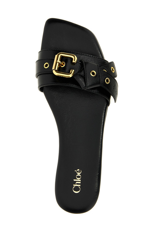 Слипоны CHLOÉ 'Mae' Черный CHC25S08NQJ001 Слипоны CHLOÉ 'Mae' Черный CHC25S08NQJ001