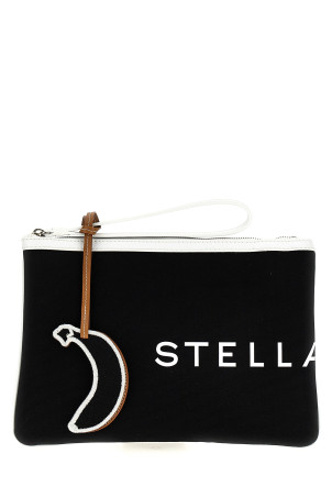 Клатч STELLA MCCARTNEY 'SMC Bananatex®' чорно-сірий 7P0078WP05151000 Клатч STELLA MCCARTNEY 'SMC Bananatex®' чорно-сірий 7P0078WP05151000