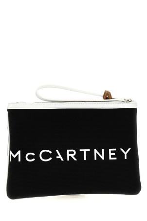 Клатч STELLA MCCARTNEY 'SMC Bananatex®' чорно-сірий 7P0078WP05151000 Клатч STELLA MCCARTNEY 'SMC Bananatex®' чорно-сірий 7P0078WP05151000