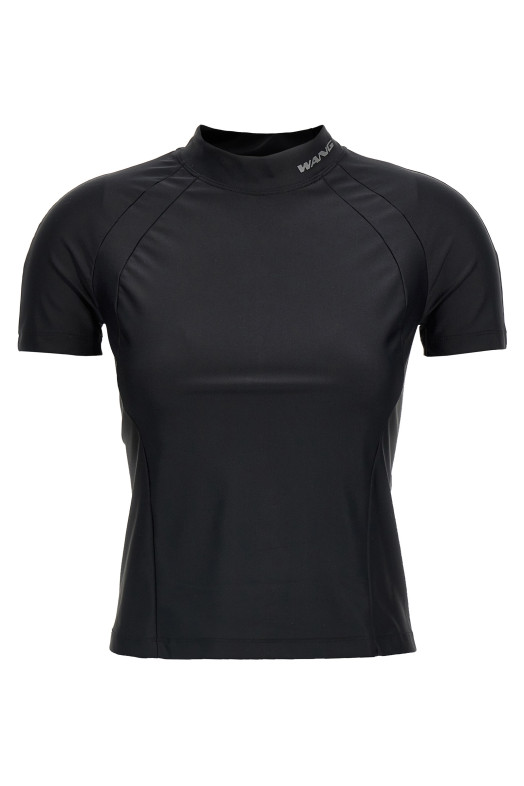 Топ T BY ALEXANDER WANG 'Rashguard' чорний 4CC1251533001 Топ T BY ALEXANDER WANG 'Rashguard' чорний 4CC1251533001