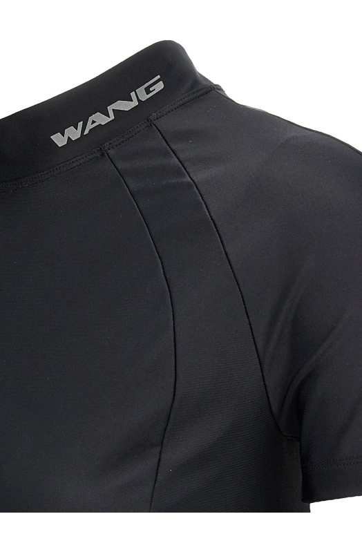 Топ T BY ALEXANDER WANG 'Rashguard' чорний 4CC1251533001 Топ T BY ALEXANDER WANG 'Rashguard' чорний 4CC1251533001
