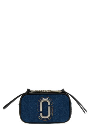 Сумка через плече MARC JACOBS 'The Denim Chain Snapshot' синя 2F4HCR027H05473 Сумка через плече MARC JACOBS 'The Denim Chain Snapshot' синя 2F4HCR027H05473