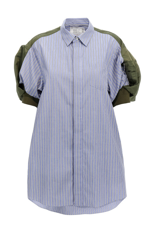 Mini chemisier dress Blue Mini chemisier dress Blue