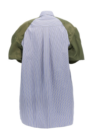 Міні-сукня-хім'ячка Блакитна SACAI SCW226458 Міні-сукня-хім'ячка Блакитна SACAI SCW226458