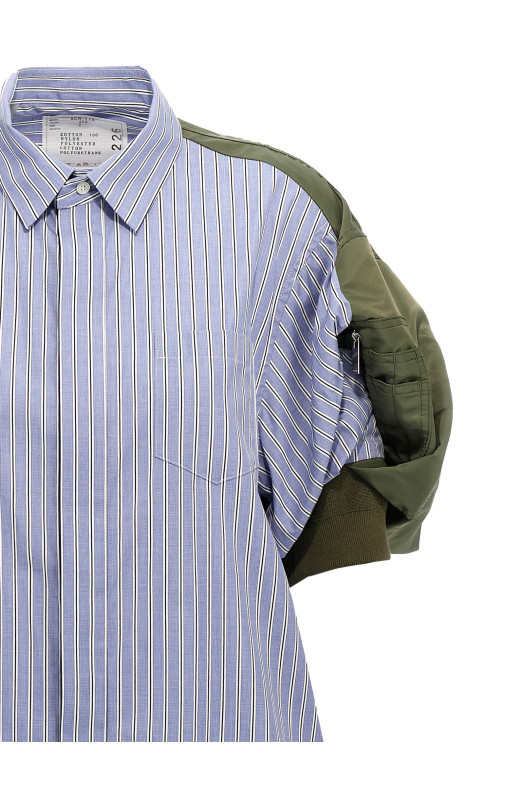 Mini chemisier dress Blue Mini chemisier dress Blue