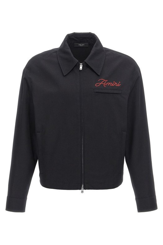 Вишиванка чорна з вишивкою AMIRI AMOUBN1059BLACK Вишиванка чорна з вишивкою AMIRI AMOUBN1059BLACK