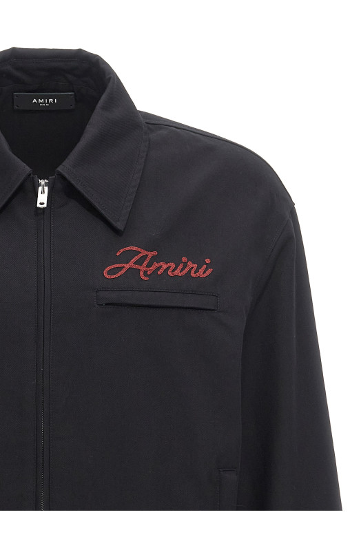 Вишиванка чорна з вишивкою AMIRI AMOUBN1059BLACK Вишиванка чорна з вишивкою AMIRI AMOUBN1059BLACK