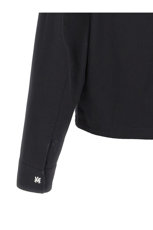 Вишиванка чорна з вишивкою AMIRI AMOUBN1059BLACK Вишиванка чорна з вишивкою AMIRI AMOUBN1059BLACK