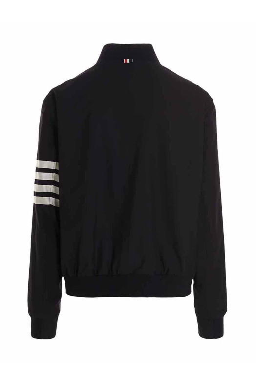 Бомбер THOM BROWNE '4 Bar' синій MJO030A06146415