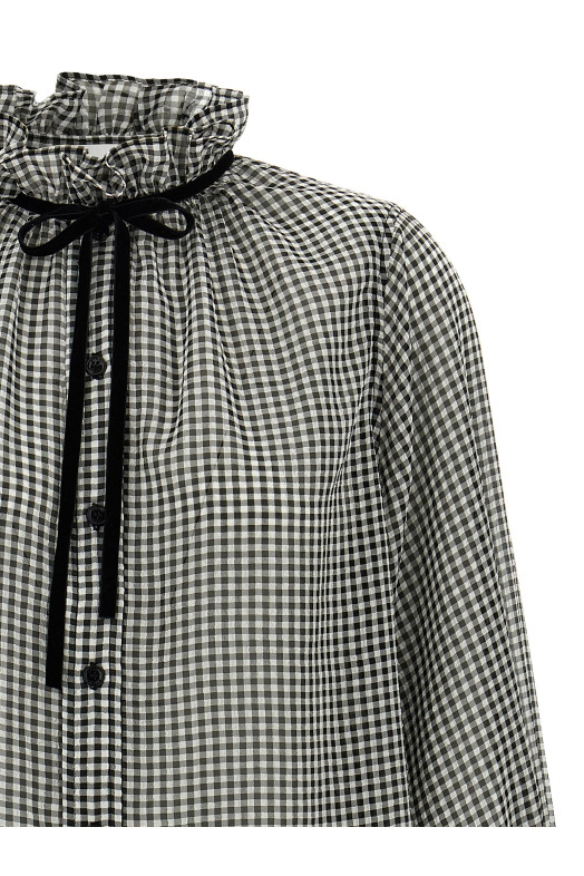 Vichy shirt Black Vichy shirt Black