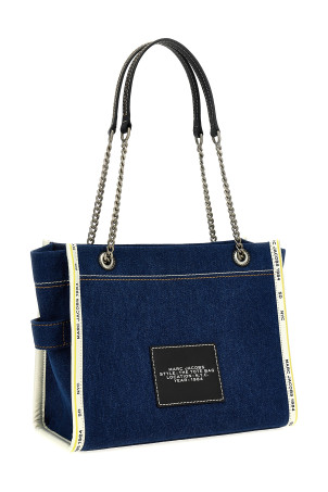 Сумка через плечо MARC JACOBS 'The Denim Chain Medium Tote' синяя 2F4HTT018H05473 Сумка через плечо MARC JACOBS 'The Denim Chain Medium Tote' синяя 2F4HTT018H05473
