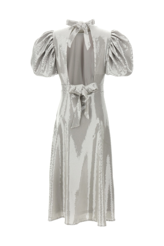 Сукня міді з паєтками Сіра ROTATE BIRGER CHRISTENSEN 113871039039 Сукня міді з паєтками Сіра ROTATE BIRGER CHRISTENSEN 113871039039