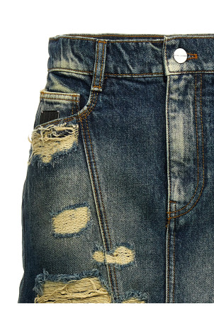 Юбка MARC JACOBS 'The Rip And Repair Straight Jean' Синий 2F4RSK002D15491 Юбка MARC JACOBS 'The Rip And Repair Straight Jean' Синий 2F4RSK002D15491