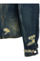 Куртка MARC JACOBS 'The Rip And Repair Fluted Denim Jacket' синяя 2F4RJC002D15491 Куртка MARC JACOBS 'The Rip And Repair Fluted Denim Jacket' синяя 2F4RJC002D15491