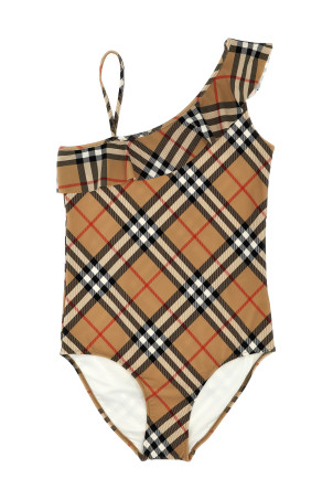 'Fern' one-piece swimsuit Beige