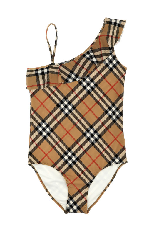 'Fern' one-piece swimsuit Beige