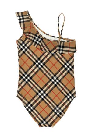 'Fern' one-piece swimsuit Beige