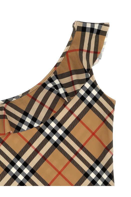 'Fern' one-piece swimsuit Beige