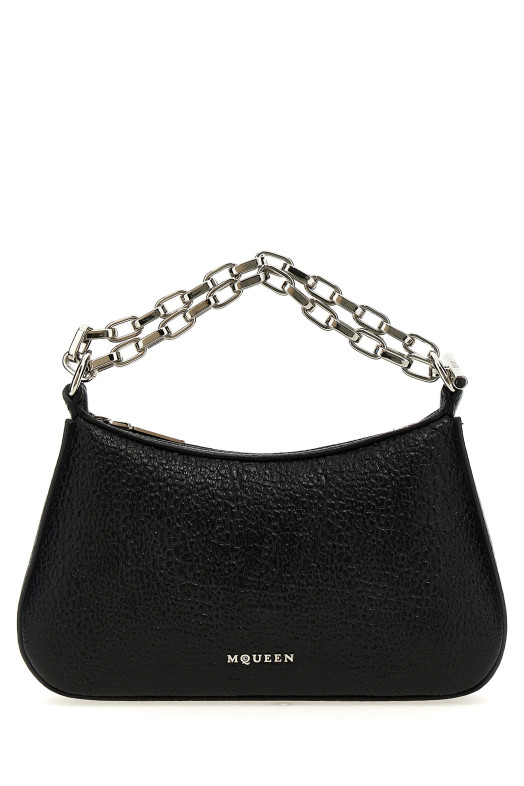 Сумка 'McQueen T-bar Mini' чорна 8135531VDGB1000 Сумка 'McQueen T-bar Mini' чорна 8135531VDGB1000