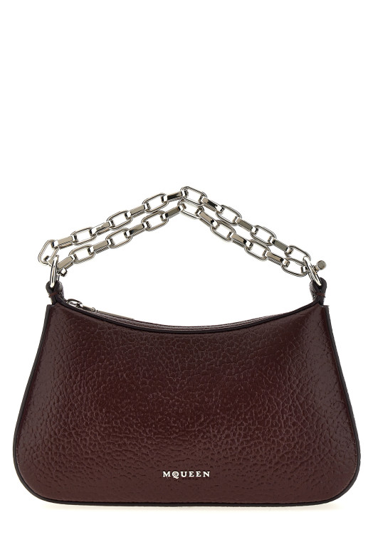 'McQueen T-bar Mini' handbag Bordeaux 'McQueen T-bar Mini' handbag Bordeaux
