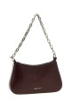 'McQueen T-bar Mini' handbag Bordeaux 'McQueen T-bar Mini' handbag Bordeaux