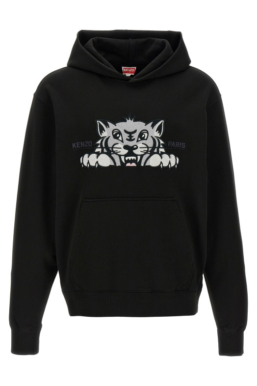 Толстовка KENZO 'Happy tiger' Черный FF55SW2644MF99J Толстовка KENZO 'Happy tiger' Черный FF55SW2644MF99J