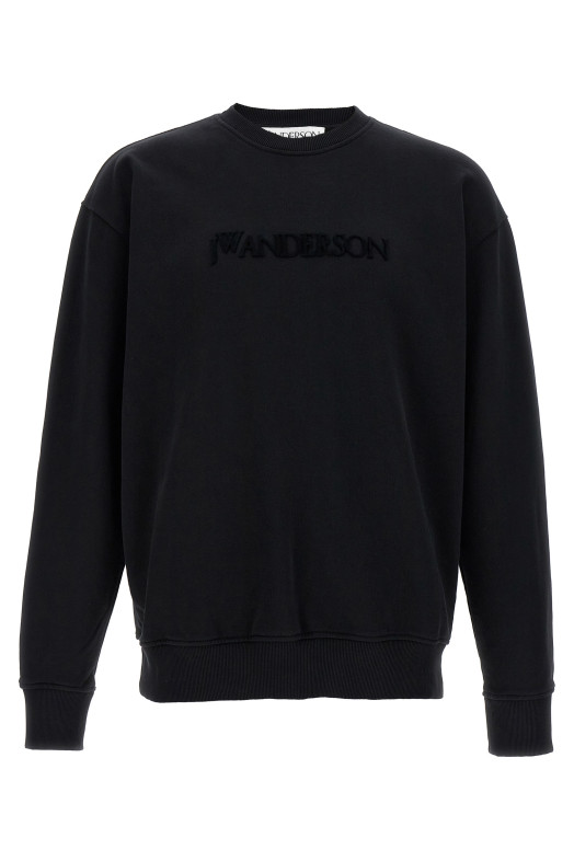 'Logo embroidery' sweatshirt Black 'Logo embroidery' sweatshirt Black
